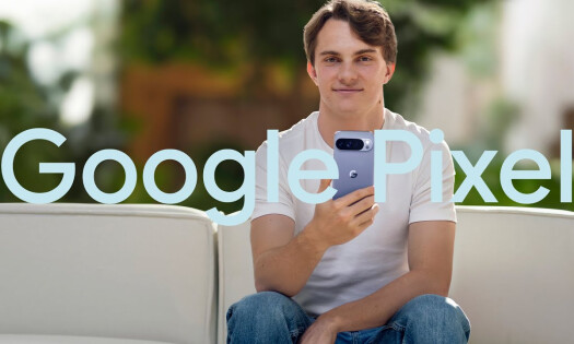 Oscar Piatri on a couch with the new Pixel 10