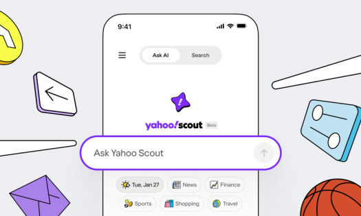 Yahoo Scout logo and graphic