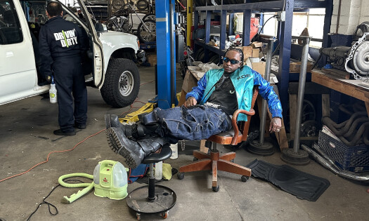 Screenshot of BISSELL's "Drivin' Dirty" TikTok account