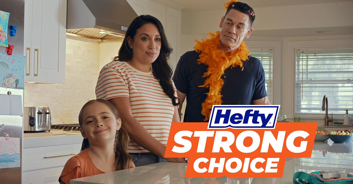 John Cena with a family