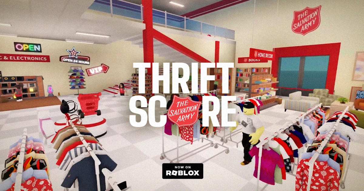The Salvation Army Enters Roblox With Creator Drops to Engage Gen Z