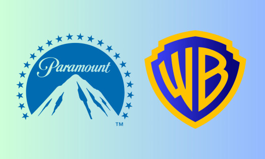 The Paramount and Warner Bros logos shown side-by-side