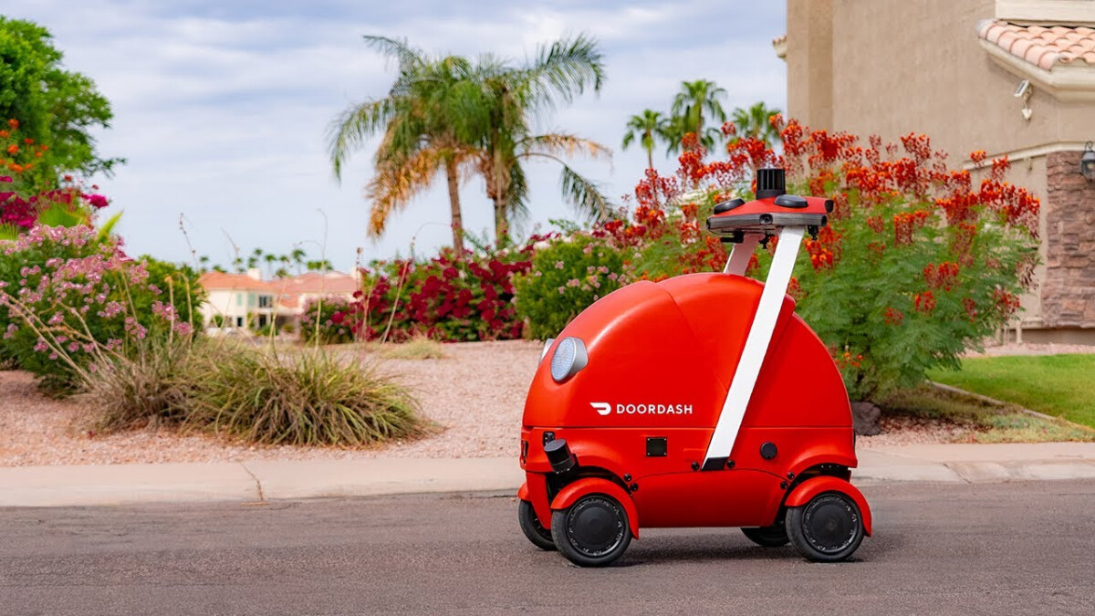 The DoorDash Dot on the streets
