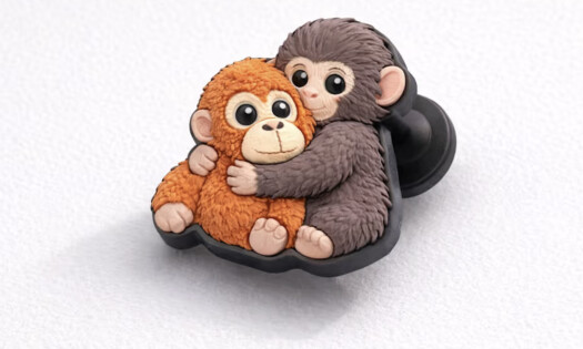 The new Punch the Monkey Jibbitz from Crocs