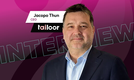 Headshot of Jacopo Thun, CEO of Tailoor