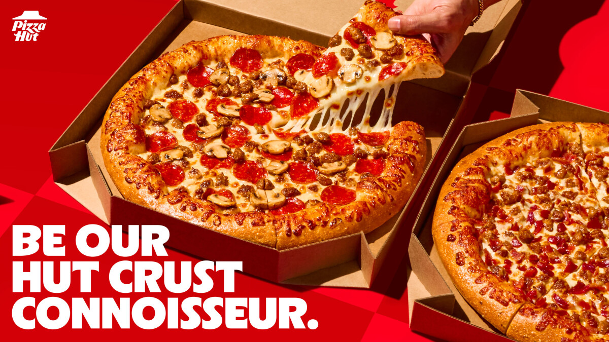 Pizza Hut and VML Launch ‘Hut Crust’ Platform With Paid Fan Taster Role