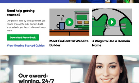 GoDaddys Technology Website Design