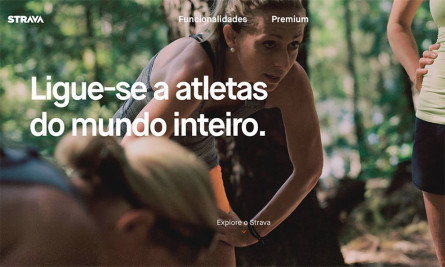 Strava Technology Website Design