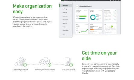 Quickbook Technology Website Design