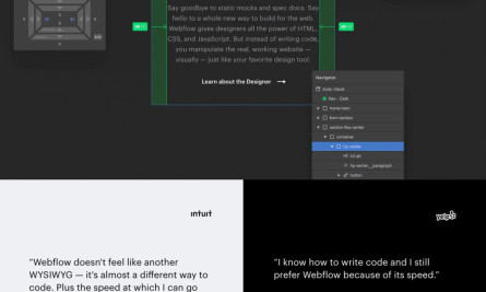 Webflow Technology Website Design