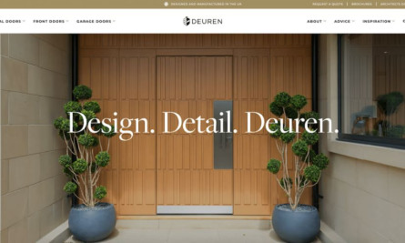 Deuren's Website Design