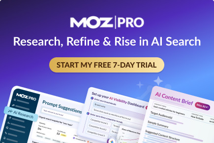 Research, Refine & Rise in AI Search. Start Your FREE 7-Day Trial