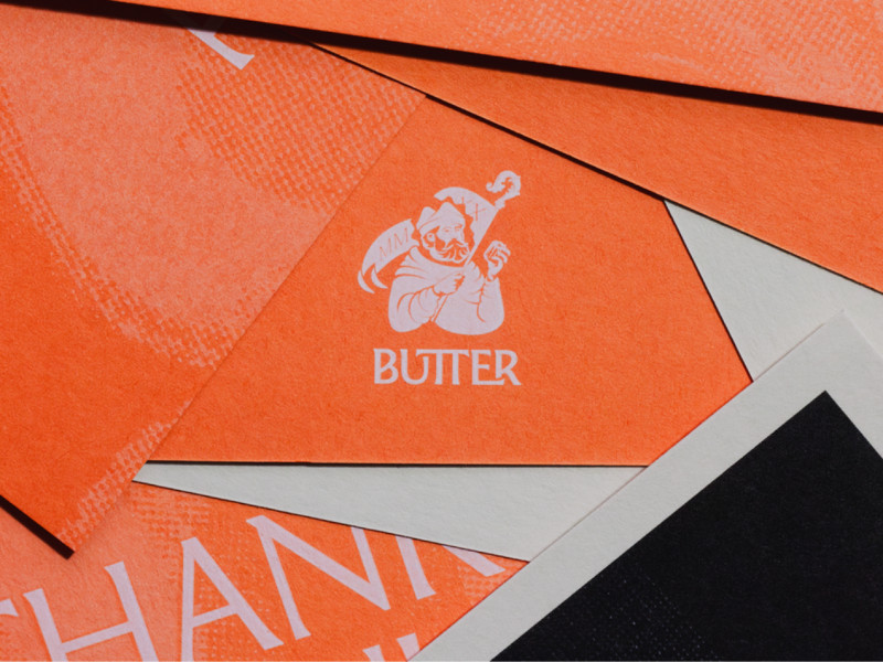 Butter Pastry print design by Daniel Shaskey.