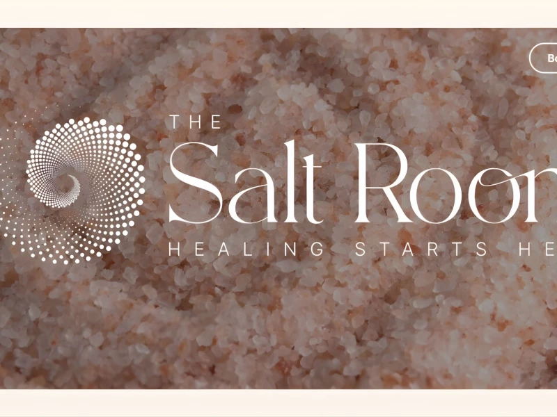 The Salt Room website design by Lagraphia.