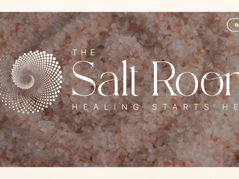 The Salt Room website design by Lagraphia.