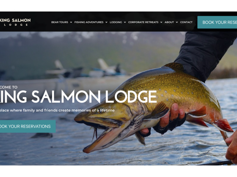 King Salmon Lodge Website Design