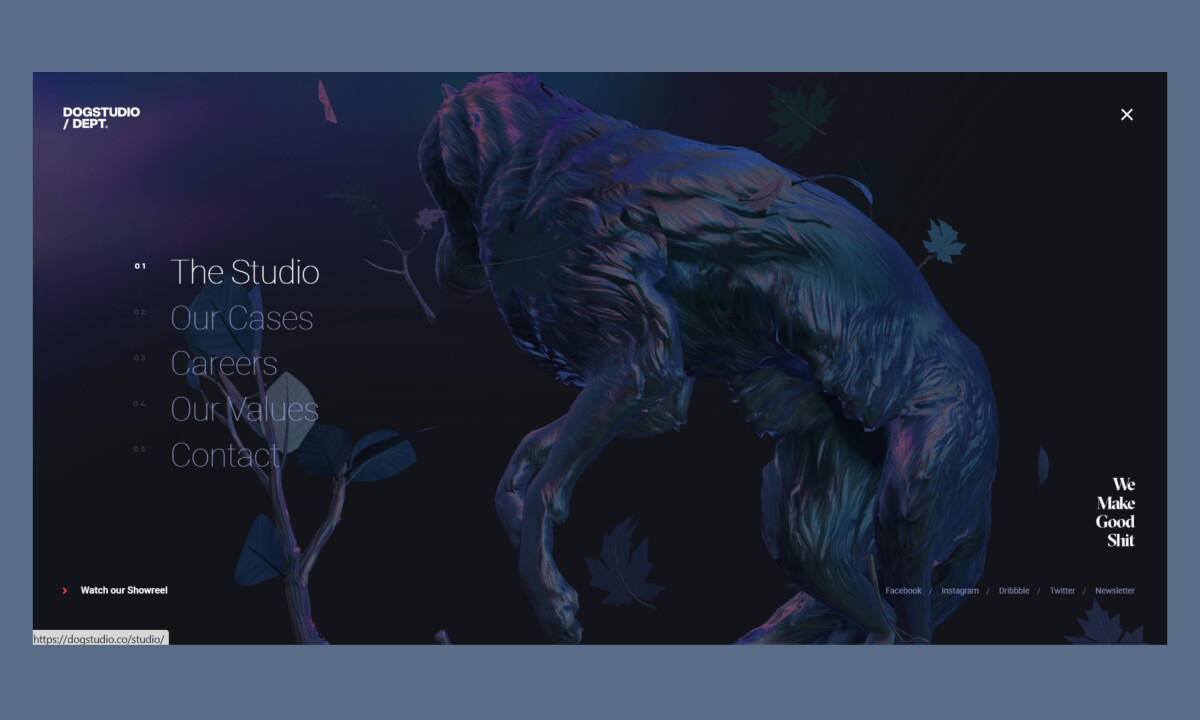 Dogstudio Beautiful About Page