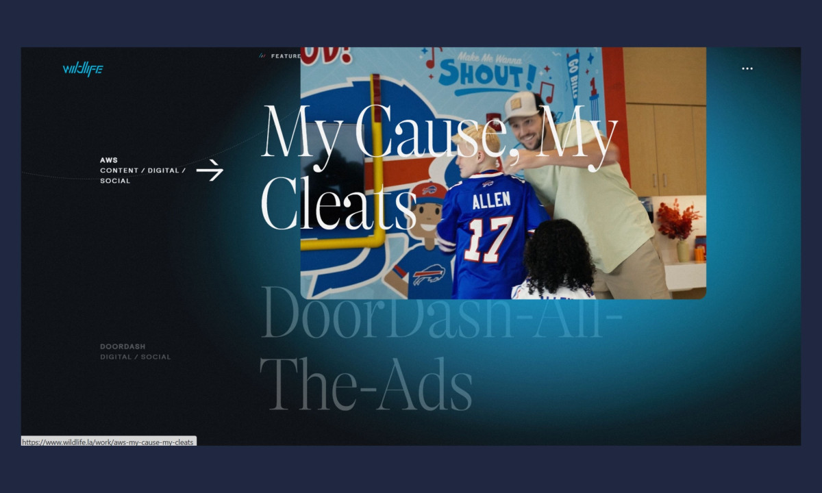 Refined serif type flaunts Wildlife projects with style