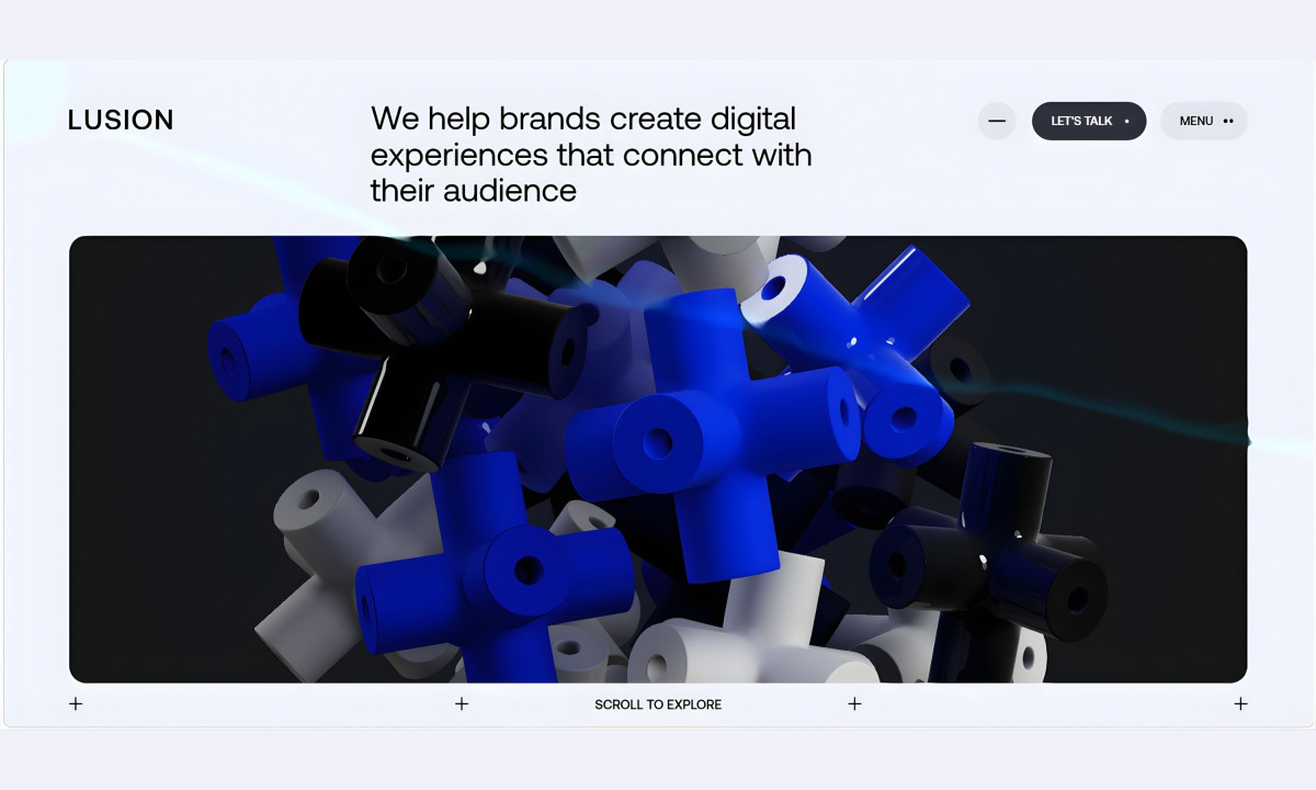 Lusion Website Design by Lusion