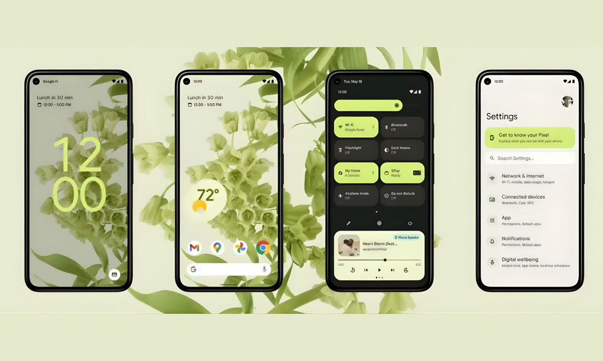 Mobile UI presents clean interface with adaptive components