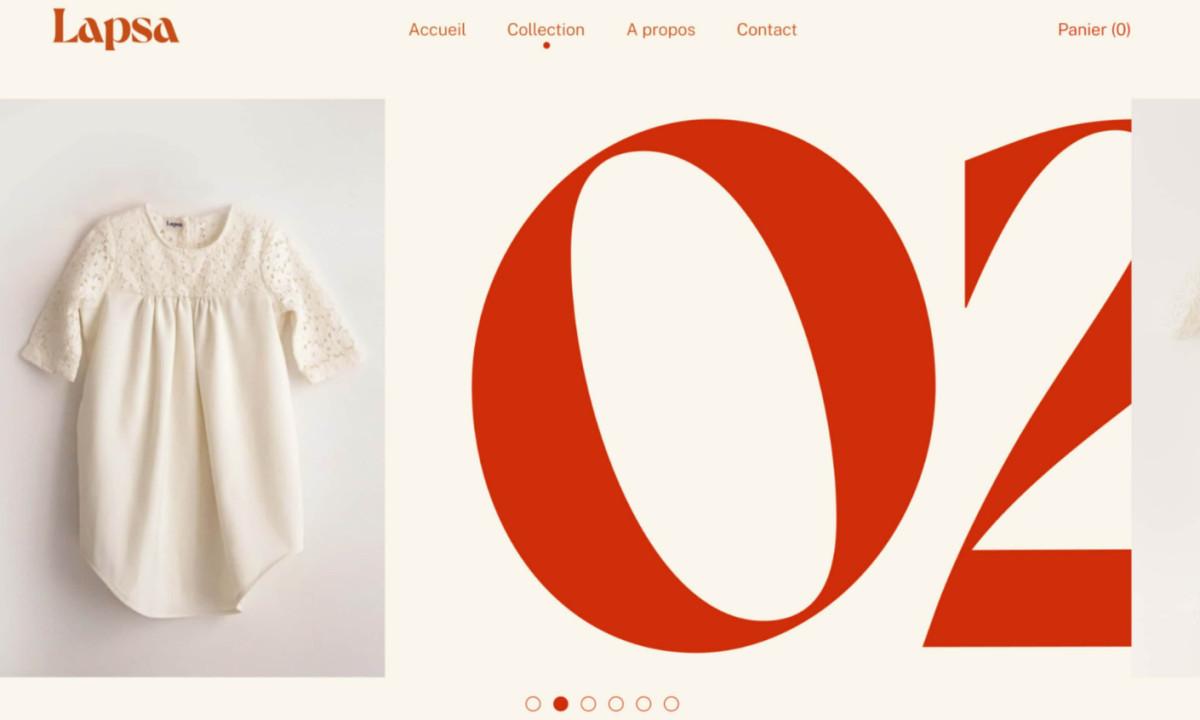 Striking red color reinforces visibility