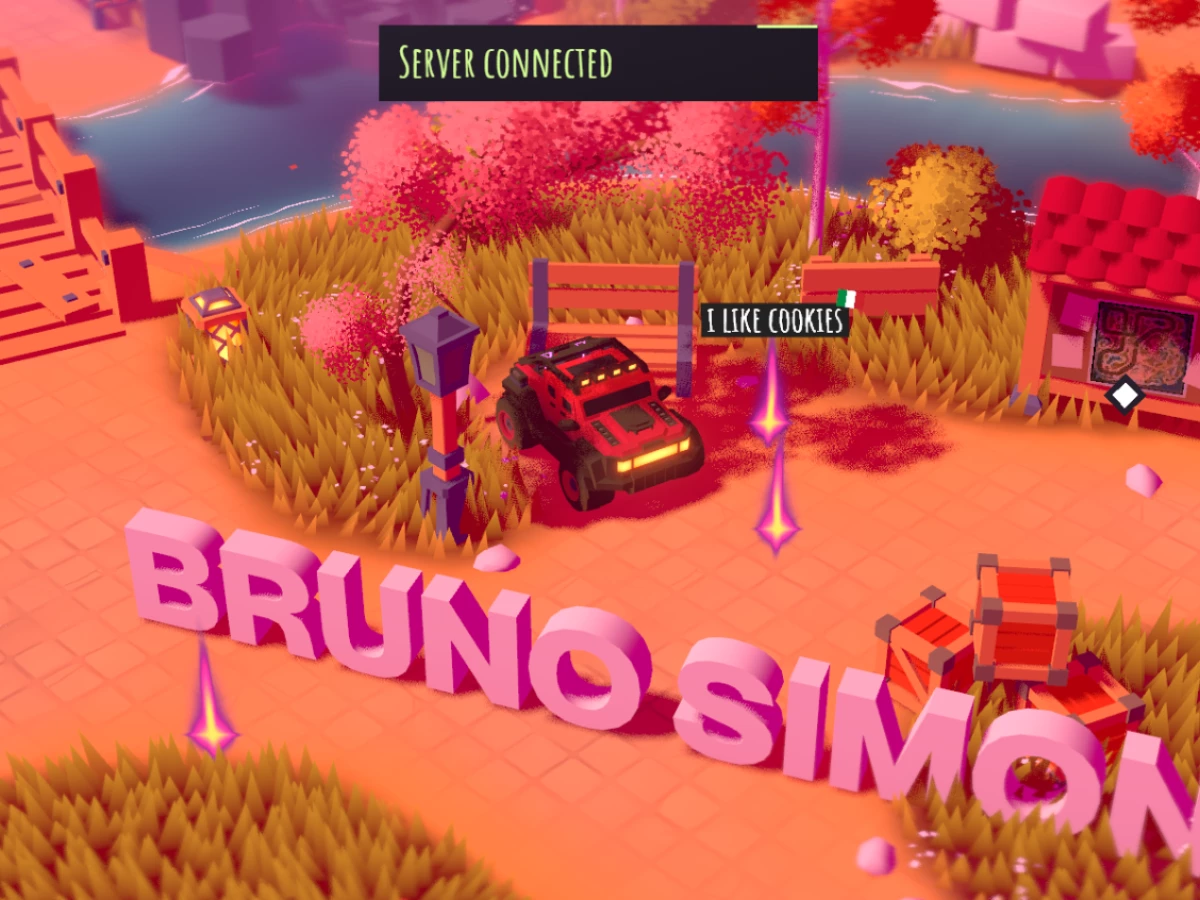 Bruno Simon Website Design