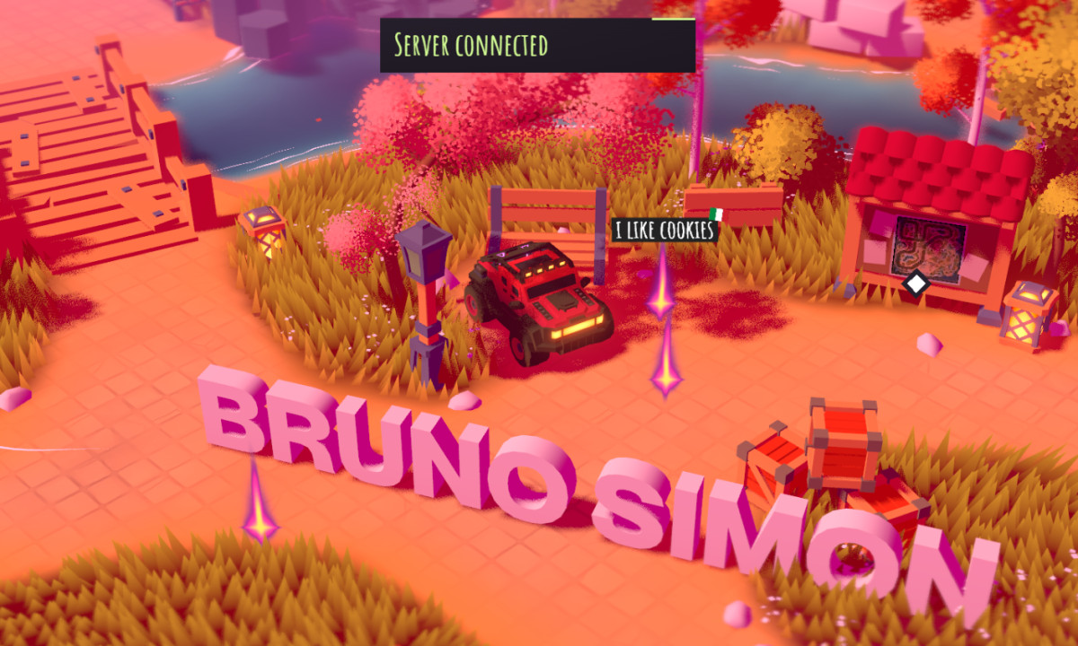 Bruno Simon Website Design