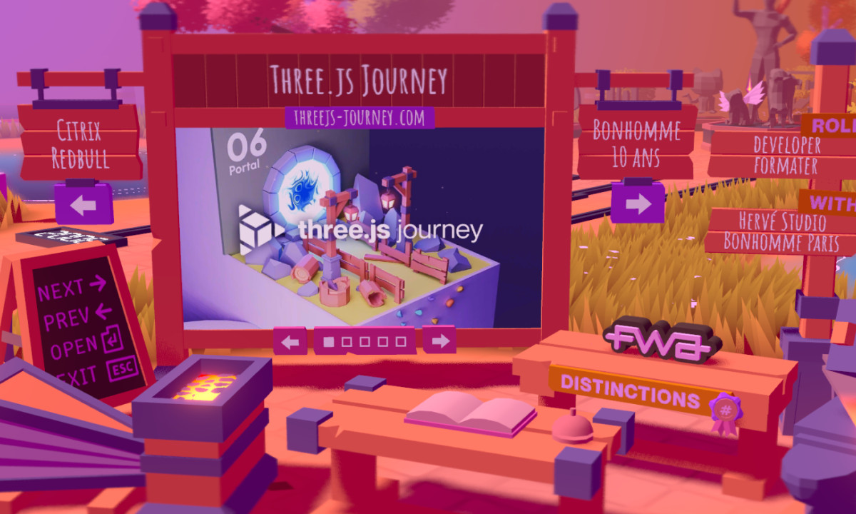 Interactive menu offers a unique viewing experience