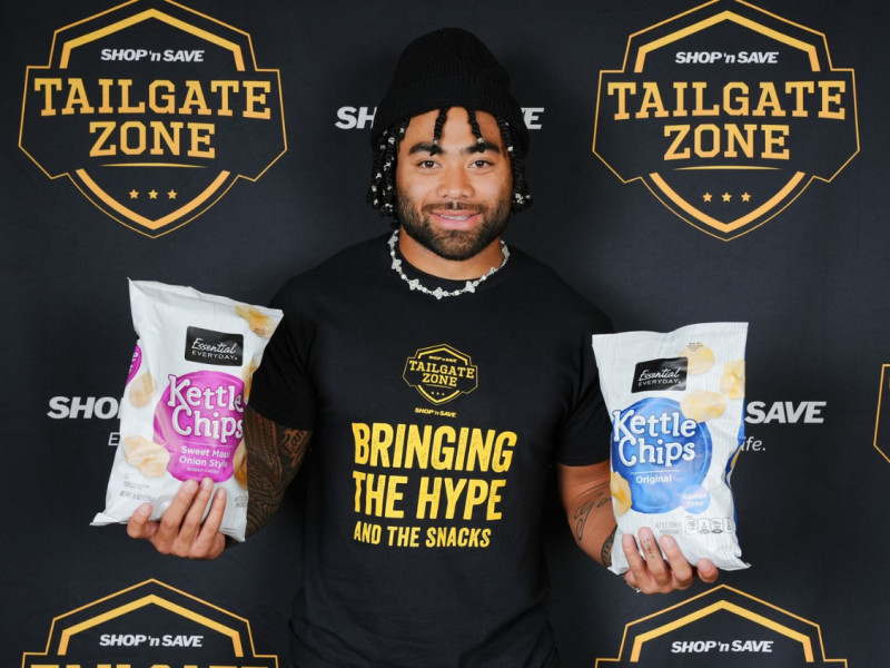 Shop 'N Save Tailgate Zone Print Design