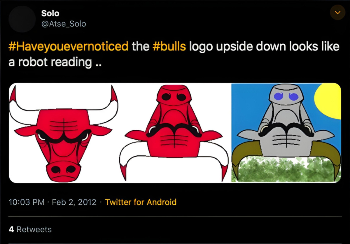 Chicago Logo Upside Down