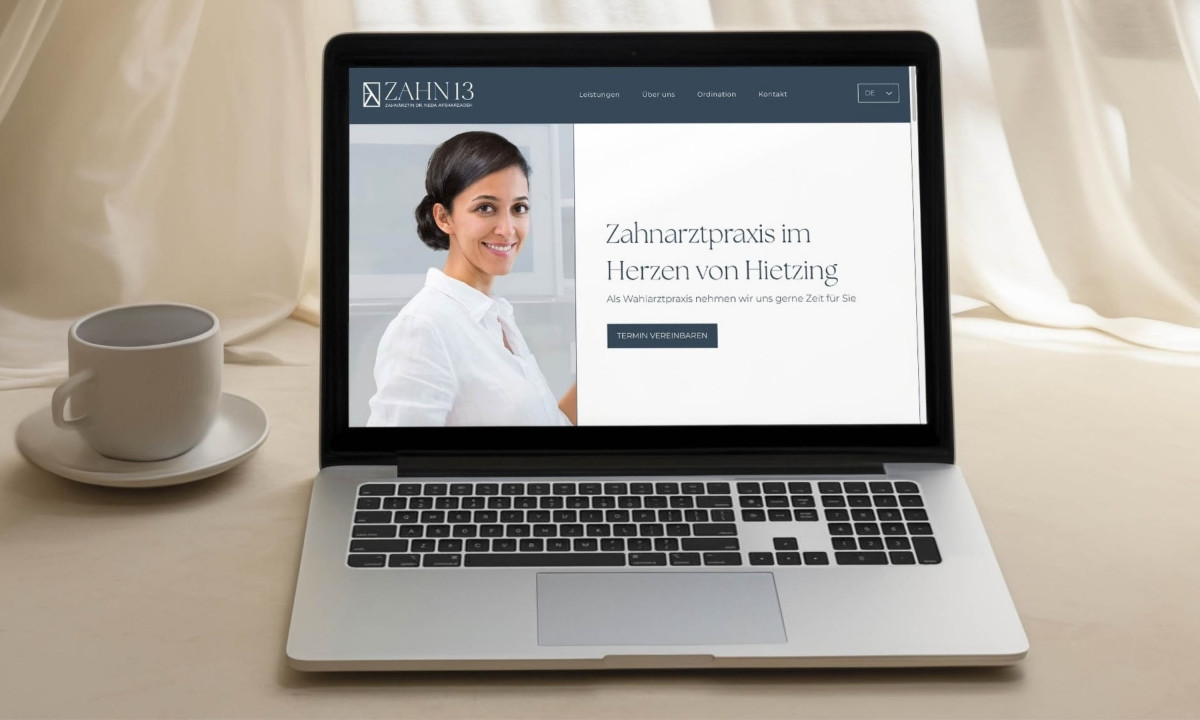 ZAHN 13 Website Design by Brand Büro