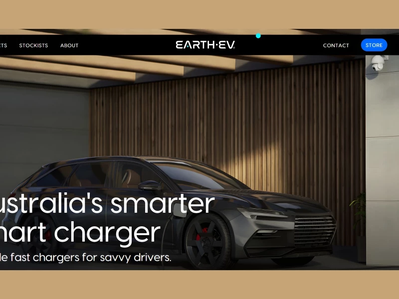 Earth EV Website Design by Clever Starfish