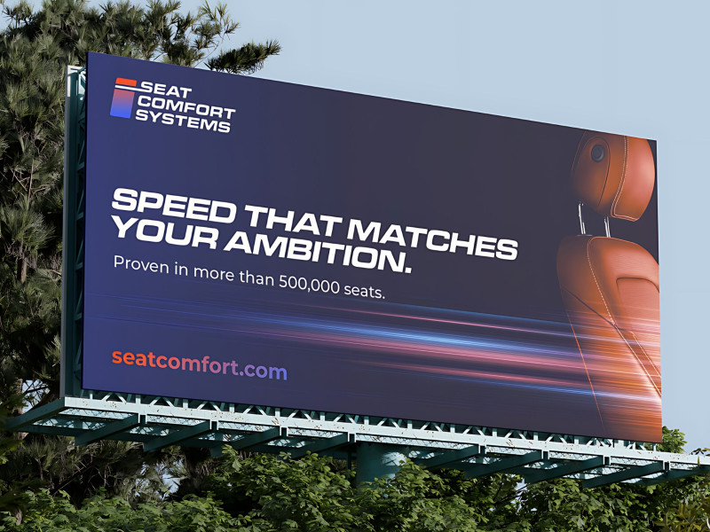 Seat Comfort Systems Print Design by Gonzalo Briceno
