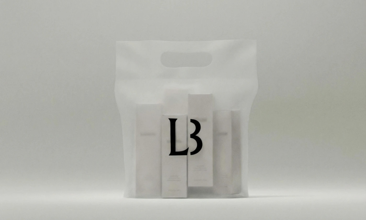 Clean layout emphasizes simplicity and luxury