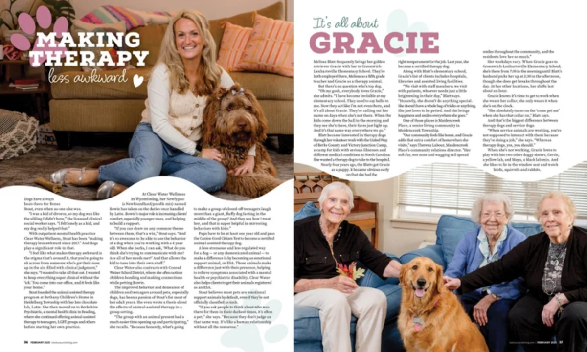 Berks County Living Print Design