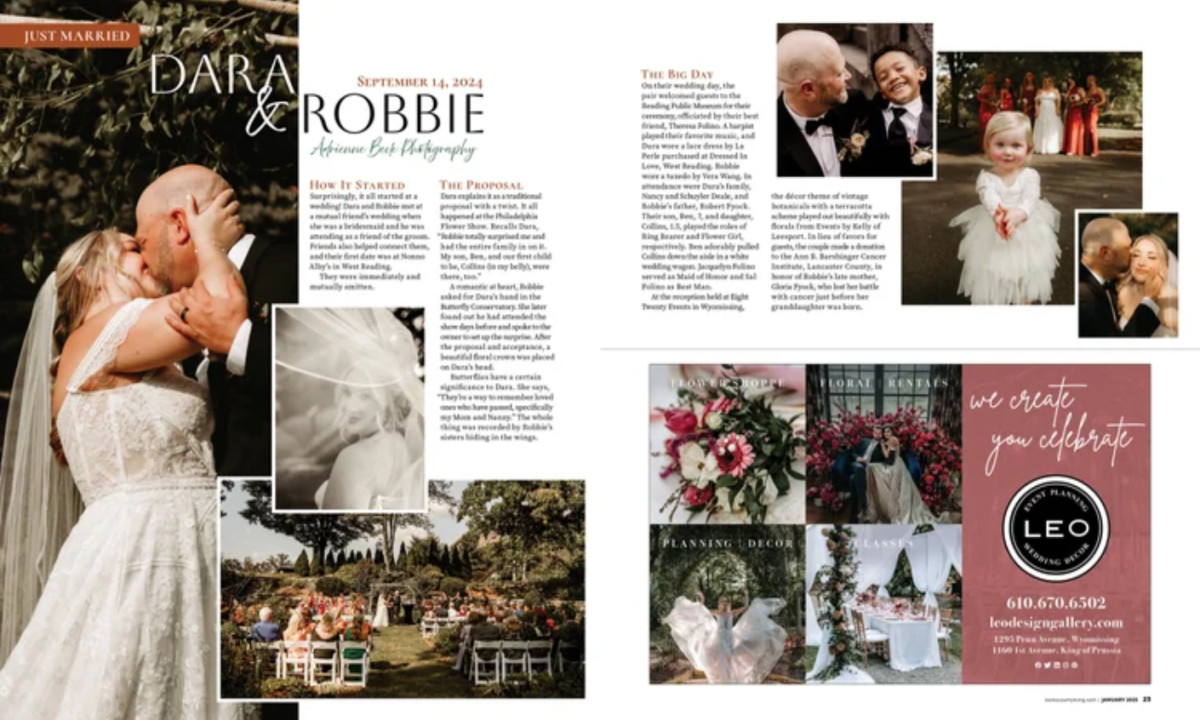 Berks County Living Print Design