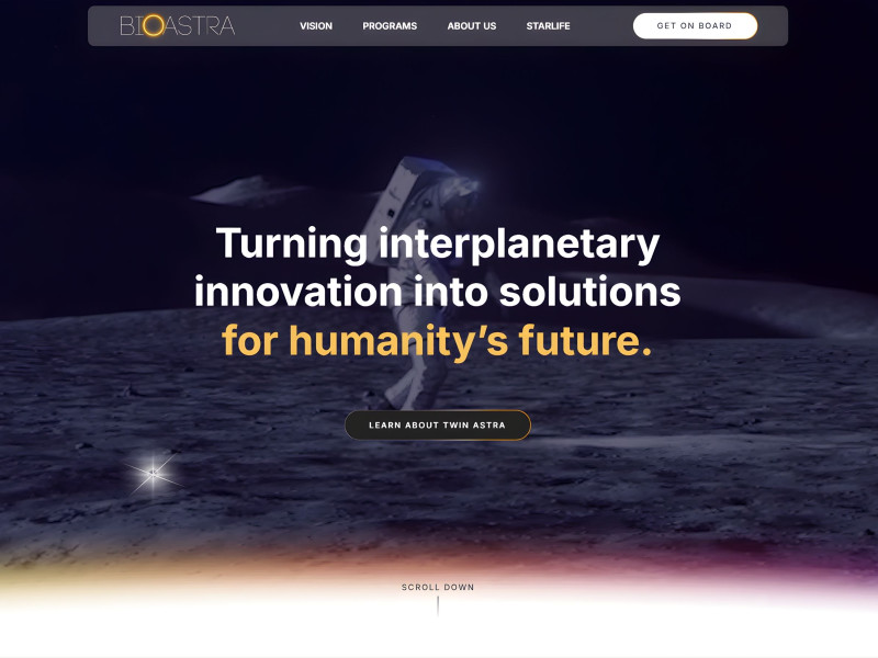 BioAstra Website Design by Design In DC