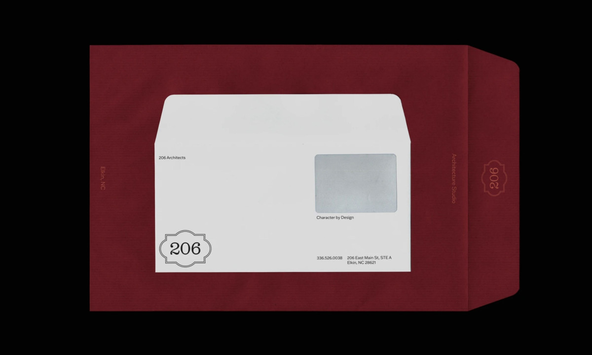 Stationery system highlights refined typography and consistent branding