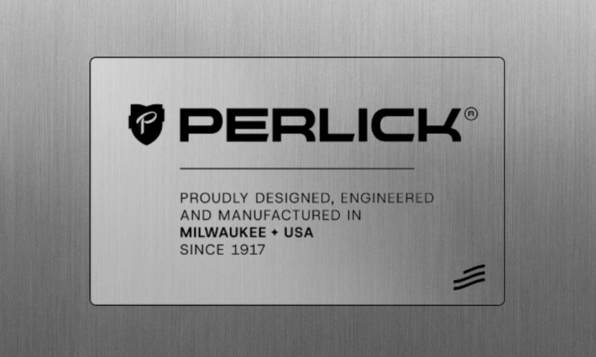 Clean logo system with heritage messaging