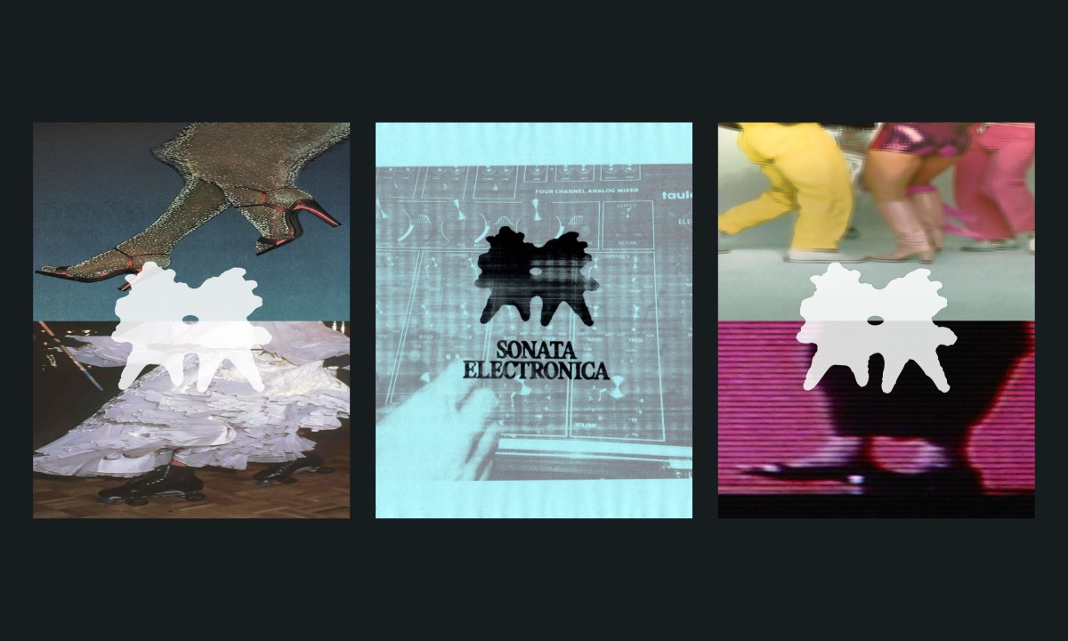 Logo adapts across visuals with bold, expressive overlays