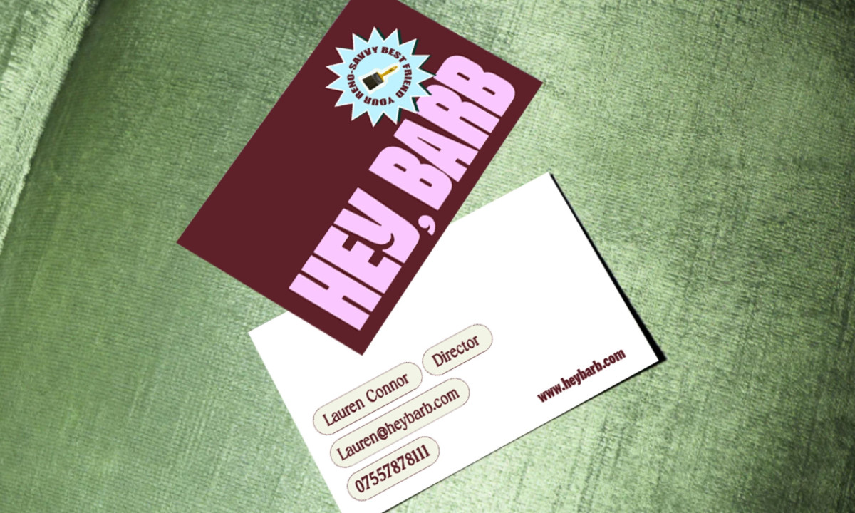 Playful print materials balance personality with clear brand communication