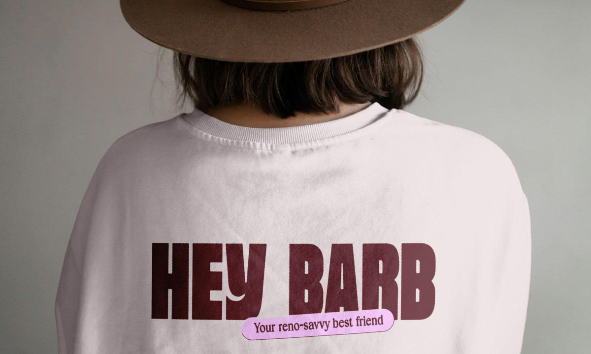 Branded apparel reinforces identity with strong, approachable messaging