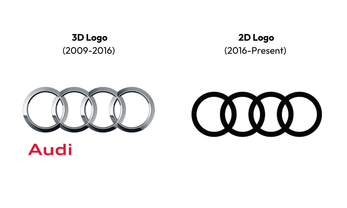 Audi Elegant Logo Design