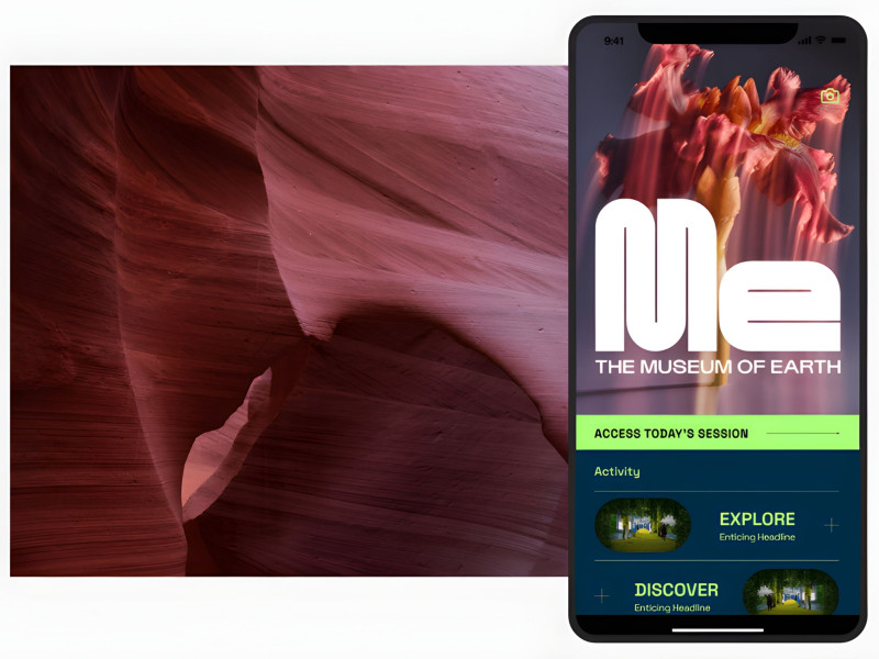 Museum of Earth App Design by Selma Digital