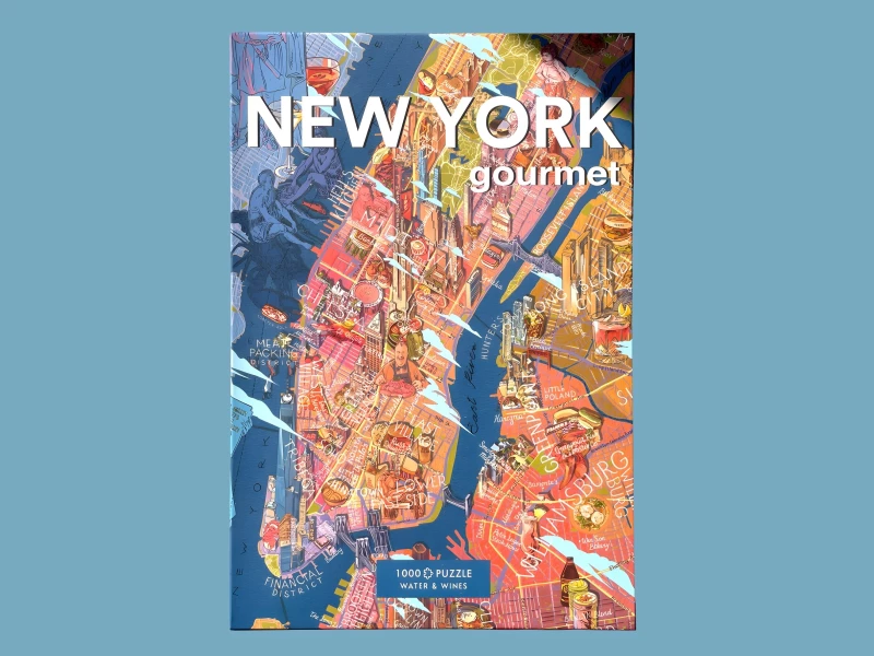 New York Gourmet Print Design by Nikita Fabbro