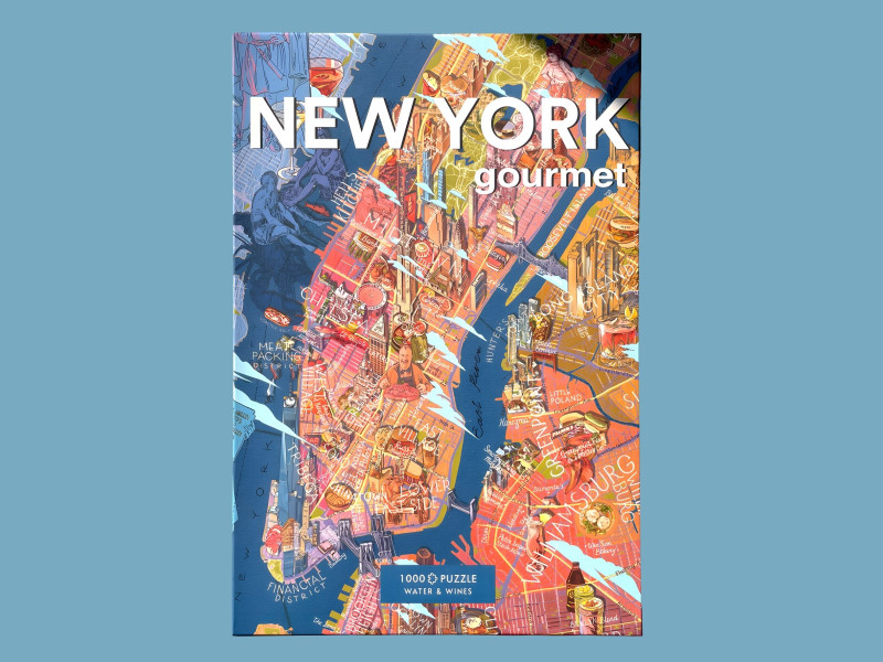 New York Gourmet Print Design by Nikita Fabbro