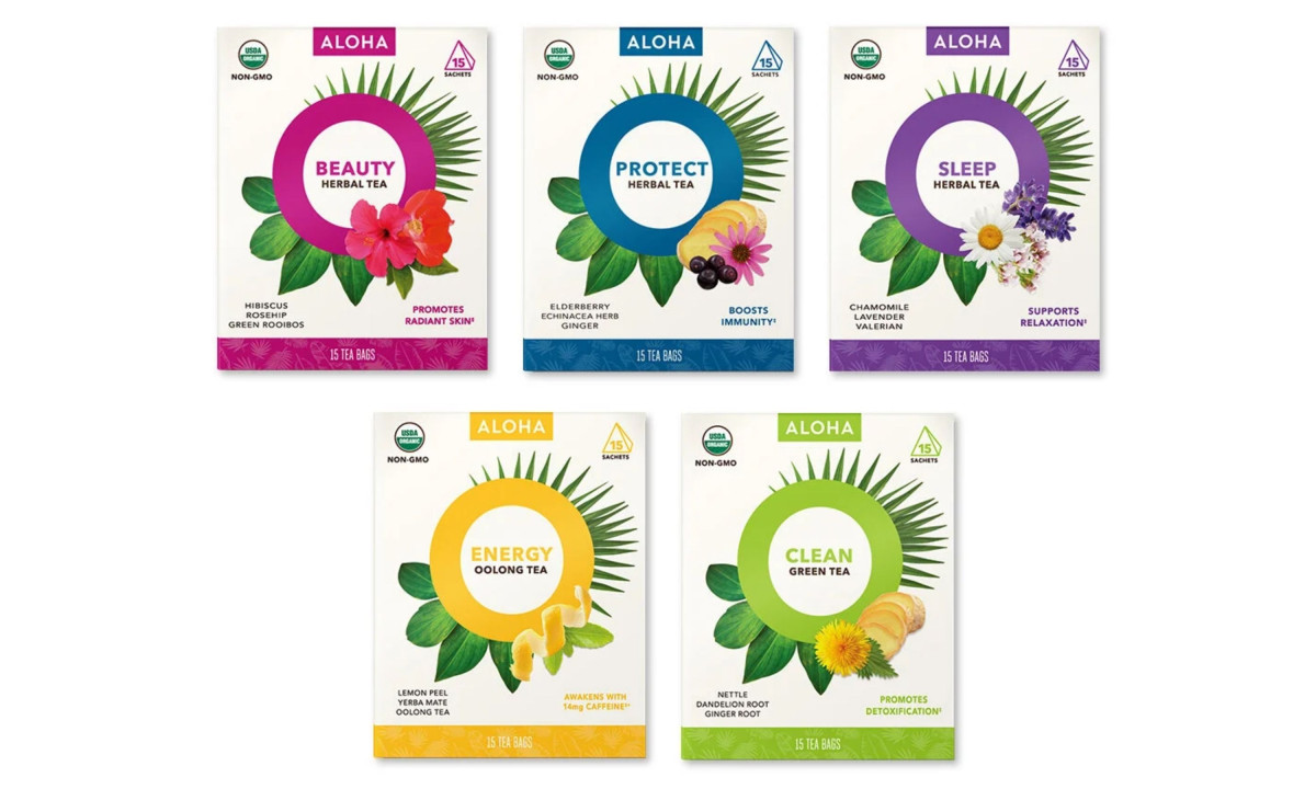 Centered ring highlights key product benefit