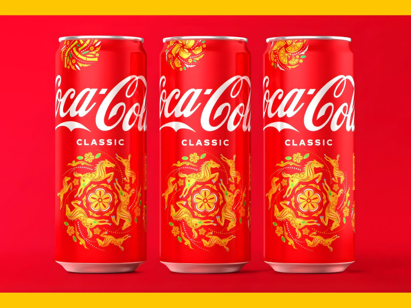 Coca-Cola – Lunar New Year Packaging by Elmwood