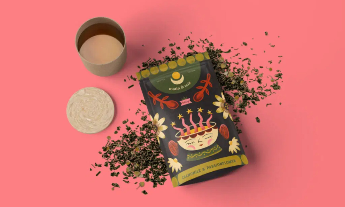 Matin & Nuit packaging design by Andreea Moise.