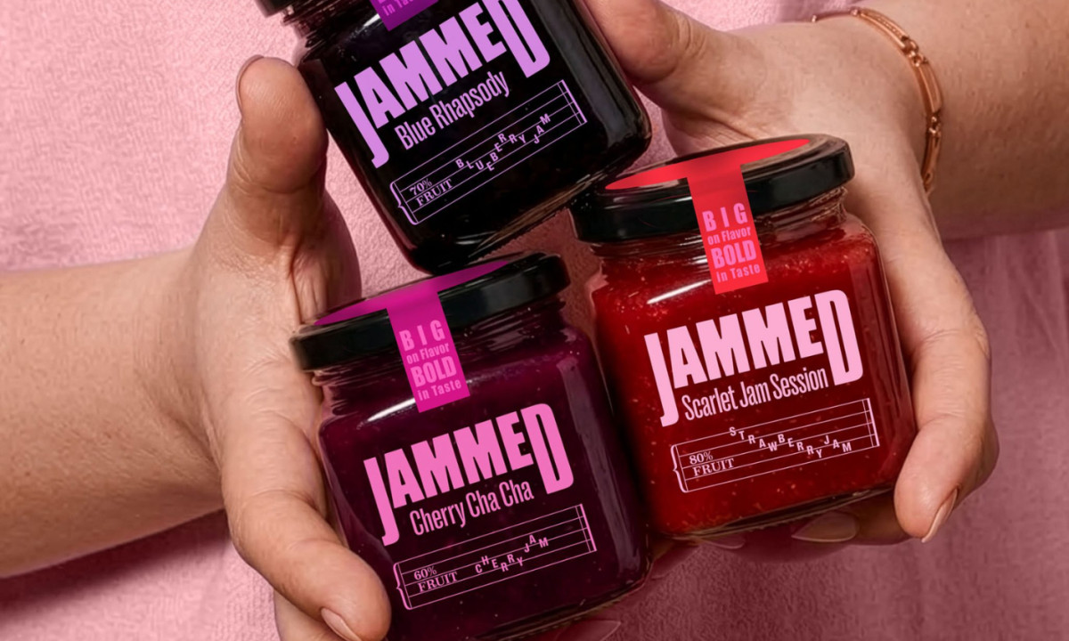 Jammed Packaging Design